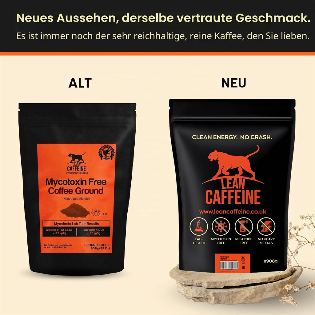 Bulletproof Coffee Kompatibel Berserker Kaffee Bohnen 227G | Labortestierter Kaffee Ohne Mykotoxine, Pestiz. Und Schwermetalle Die Reinsten Und Stärksten Säurearmen Kaffeebohnen 227G