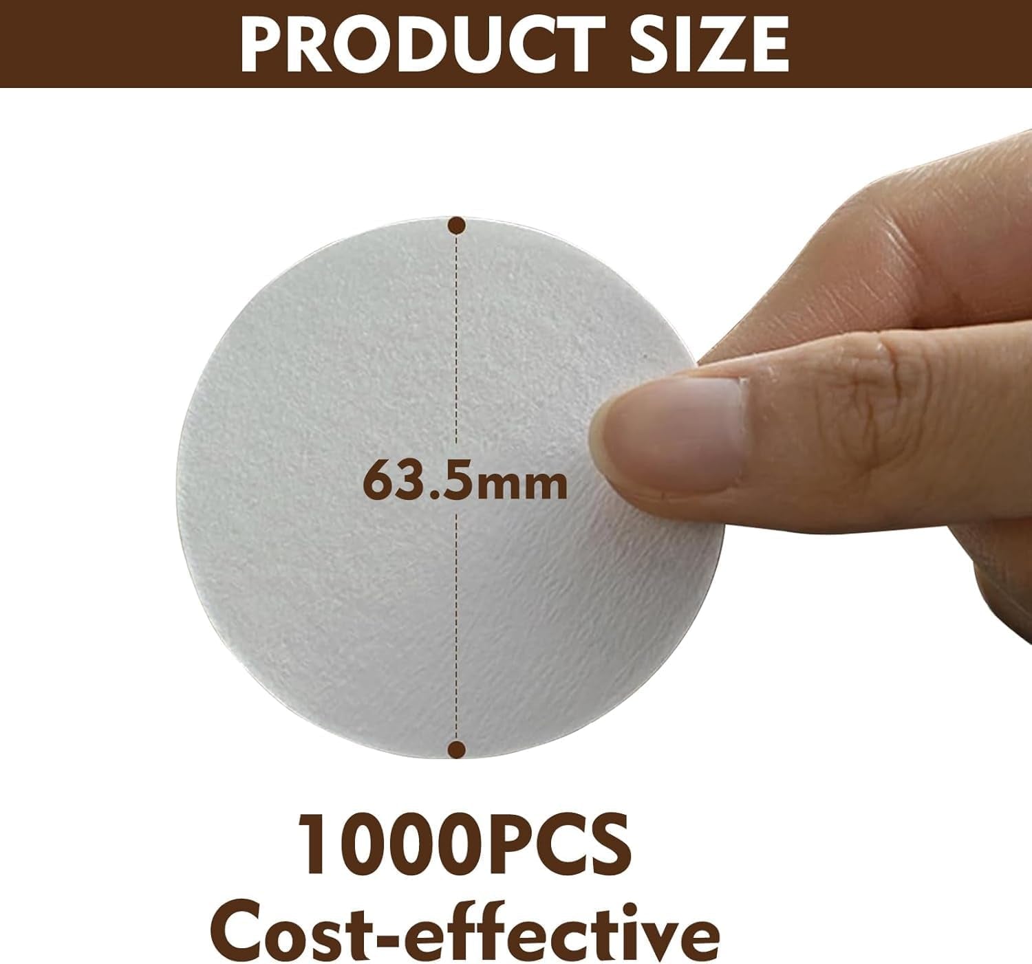1000 Stück Einweg-Papierfilter Für Aeropress Standard Kaffeemaschine