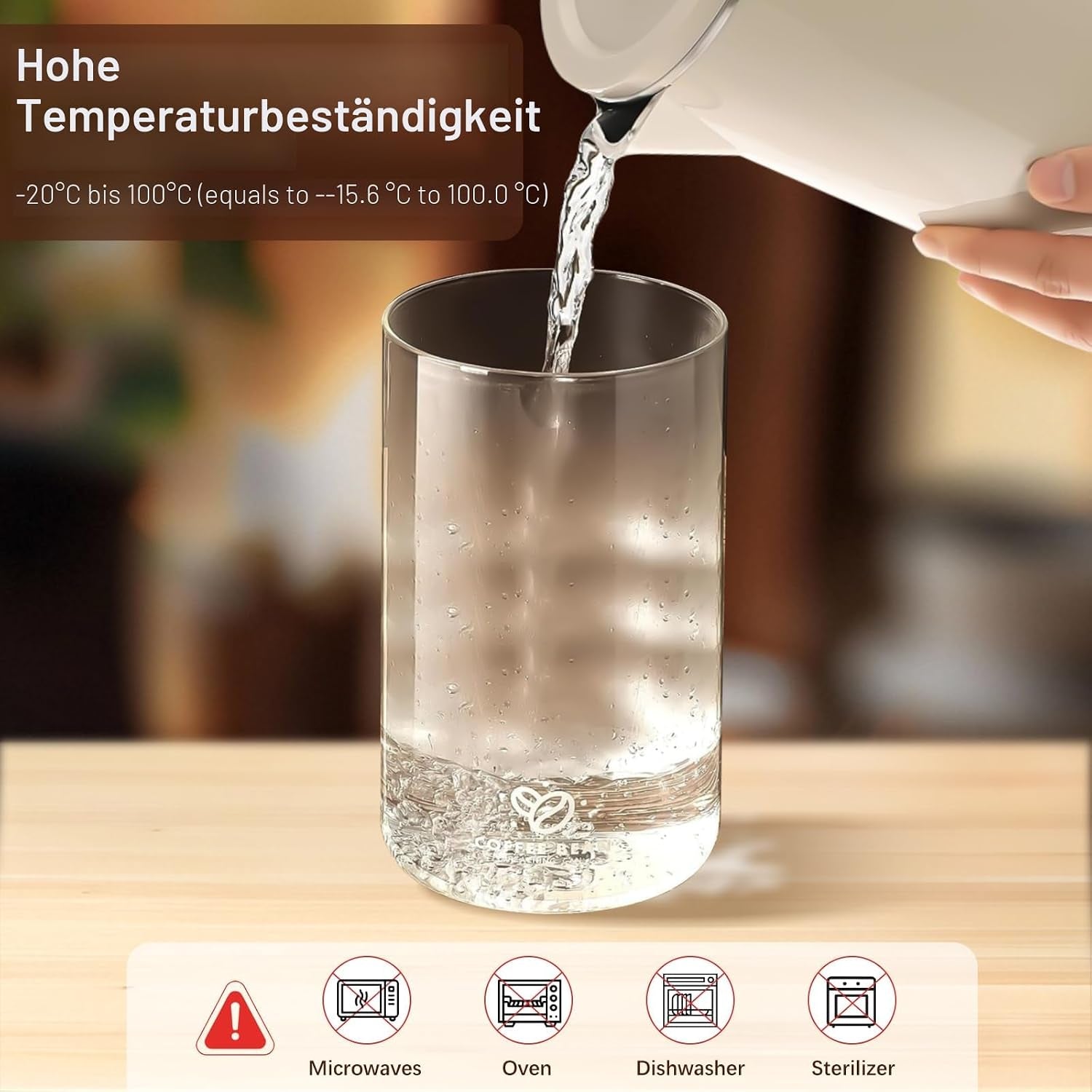 1.7L Kaffeedose Luftdicht Glas, Kaffeebohnen Behälter | Mit Auslassventil Und Datumsanzeige, Transparent Kaffeebohnen Aufbewahrung Für Kaffeebohnen, Nüsse, Kakao, Teeblätter