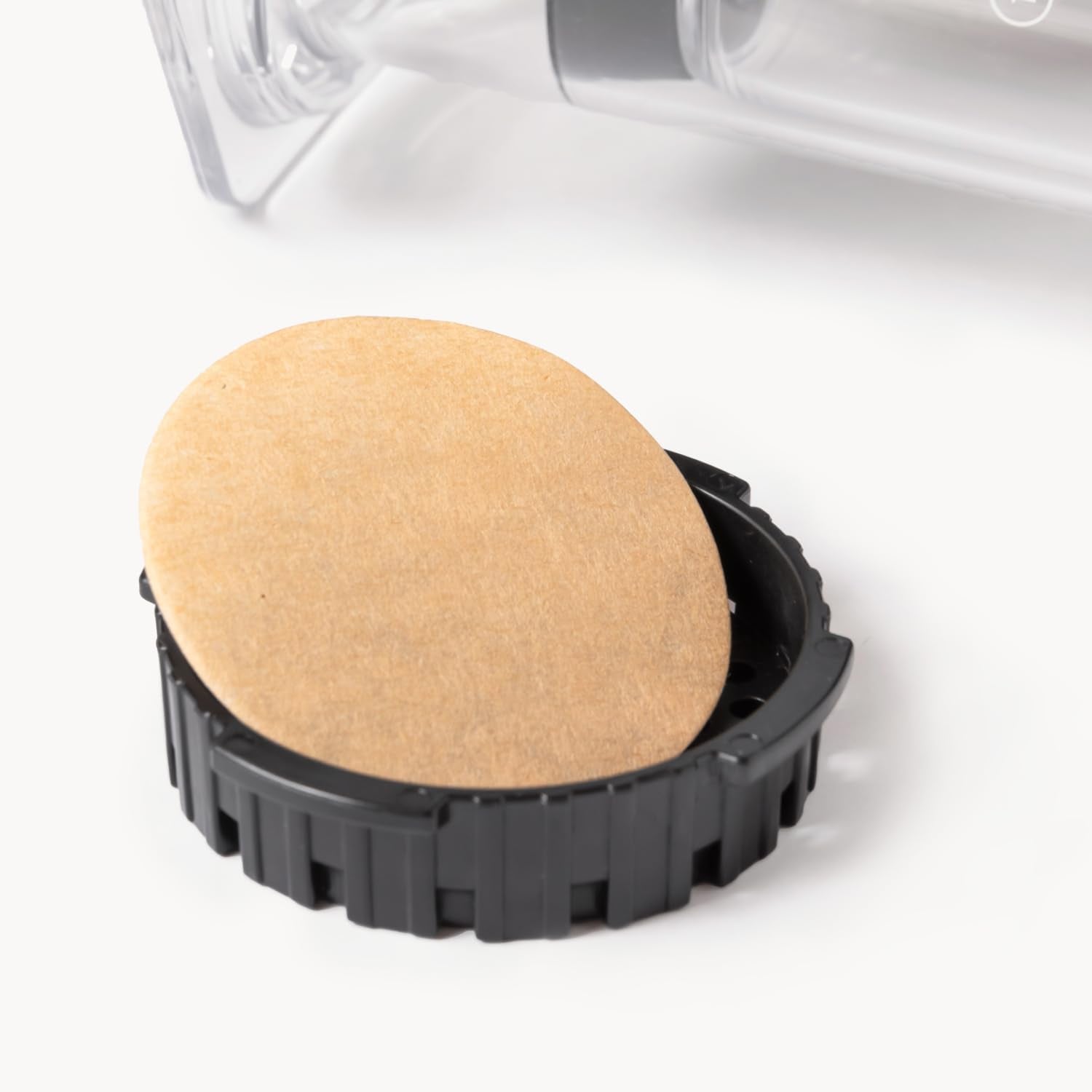 Aeropress XL Kaffeebereiter Naturpapier-Mikrofilter - Runde Ersatz-Kaffeefilter, Ungebleicht, Kompostierbare Papierfilter, Passend Für Aeropress XL Kaffeebereiter, 200 Stück | Runde Ersatz-Kaffeefilter, Ungebleicht, Kompostierbare Papierfilter