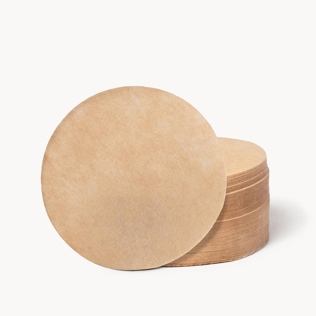Aeropress XL Kaffeebereiter Naturpapier-Mikrofilter - Runde Ersatz-Kaffeefilter, Ungebleicht, Kompostierbare Papierfilter, Passend Für Aeropress XL Kaffeebereiter, 200 Stück | Runde Ersatz-Kaffeefilter, Ungebleicht, Kompostierbare Papierfilter